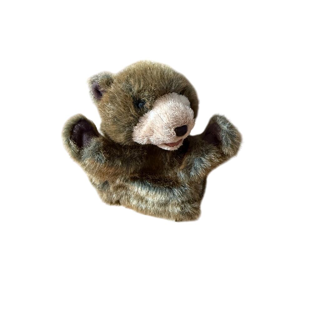Folkmanis Little Bear Hand Puppet, Brown,
